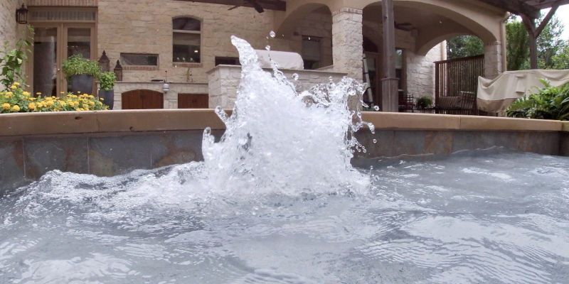 New Spa Inspection in Georgetown, Texas